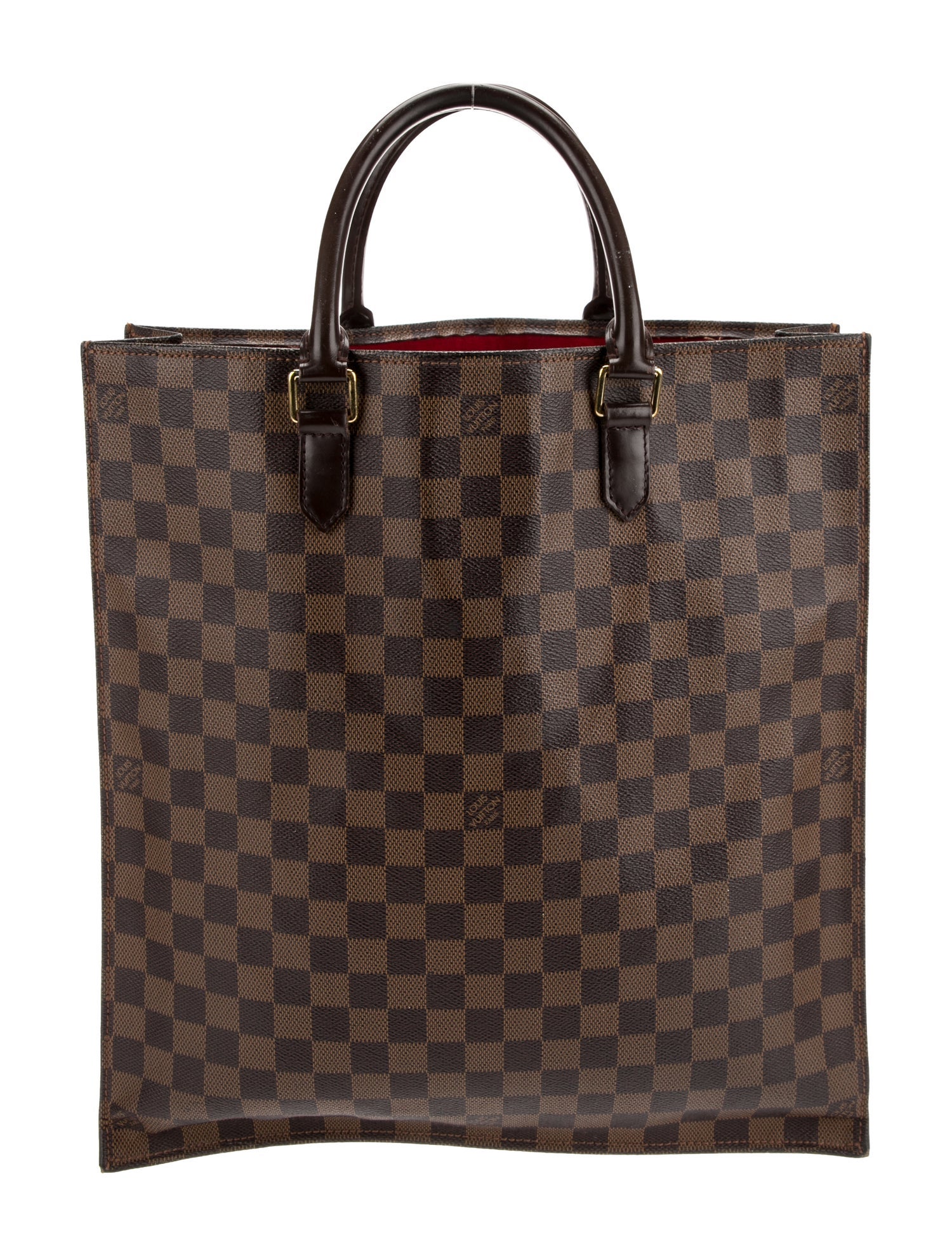 Louis Vuitton Damier Ebene Sac Plat